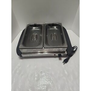 Cook's‎ Essential Non Stick Buffet Server 2 Trays 13 X 7